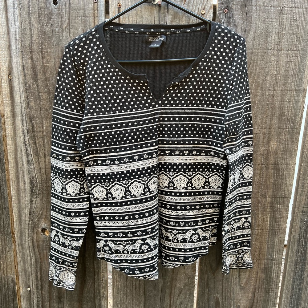 Lucky Brand waffle weave top